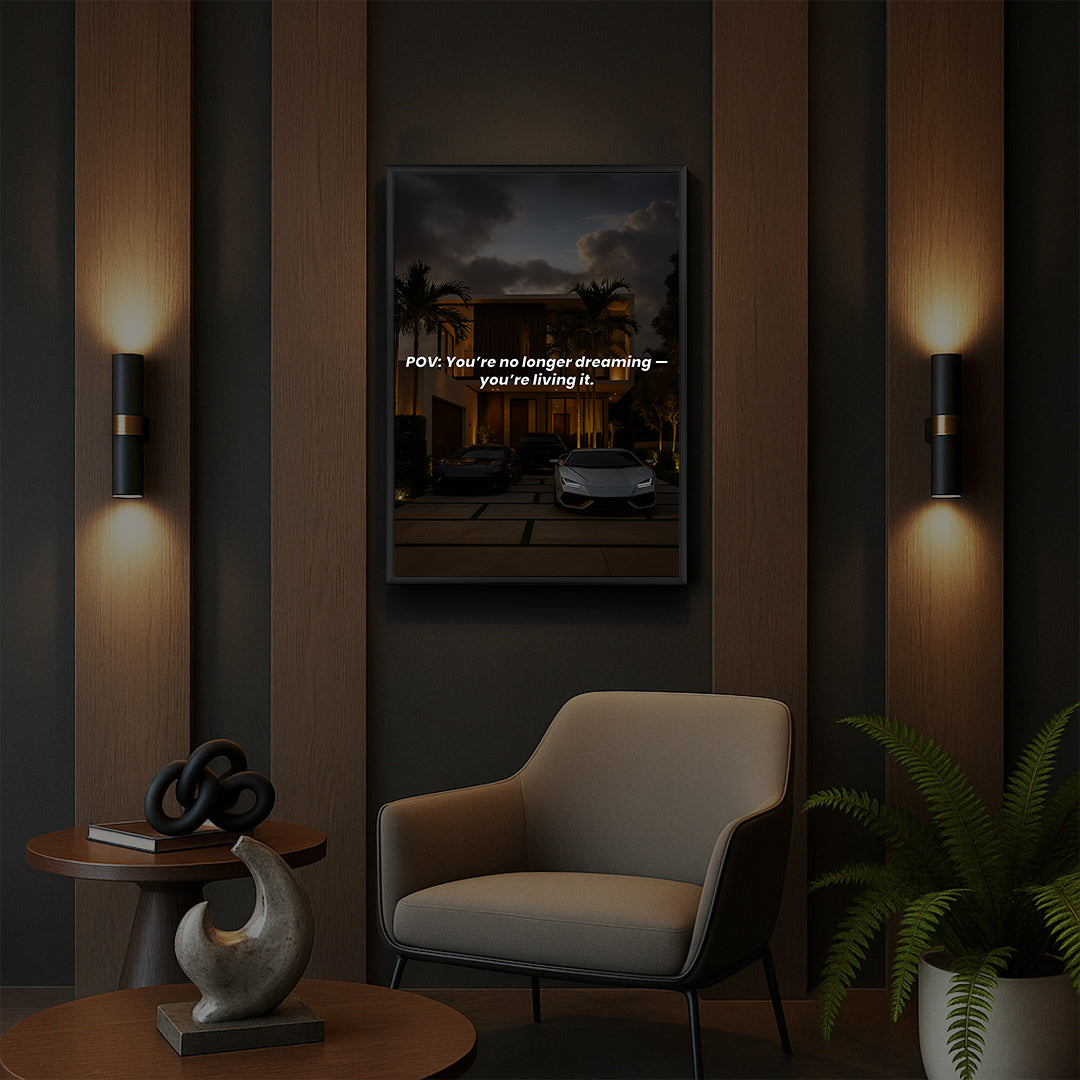 POV: You’re no longer dreaming — you’re living it