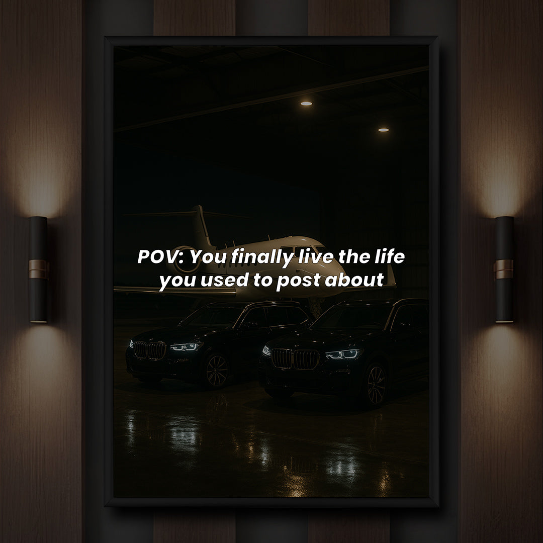 POV: You finally live the life you used to post about